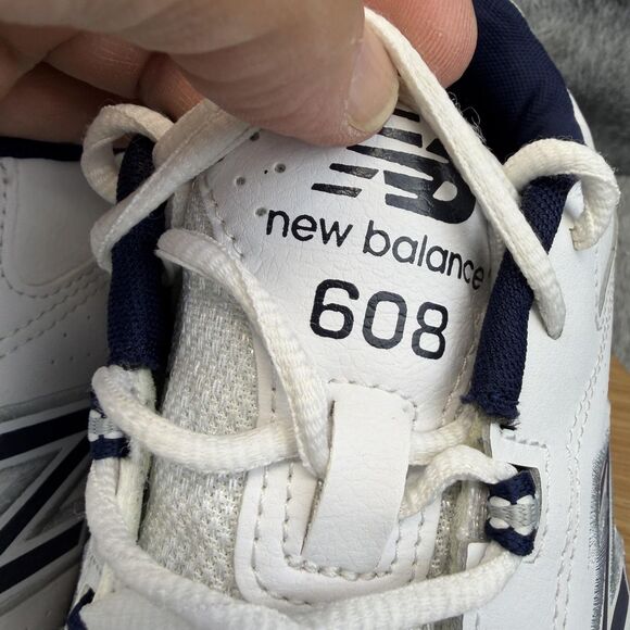 New Balance 608 Shoes Mens Size 12 4E White Leather Walking Sneakers MX608WN5 main image 12